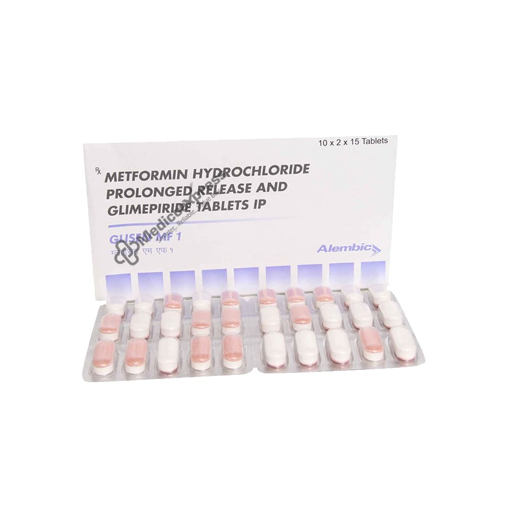 Glisen Mf 1 Tablet 15's