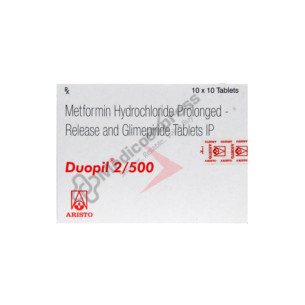 Duopil 2/500 Tablet 10's