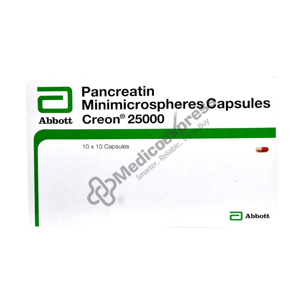 Creon 25000 Capsule 10's