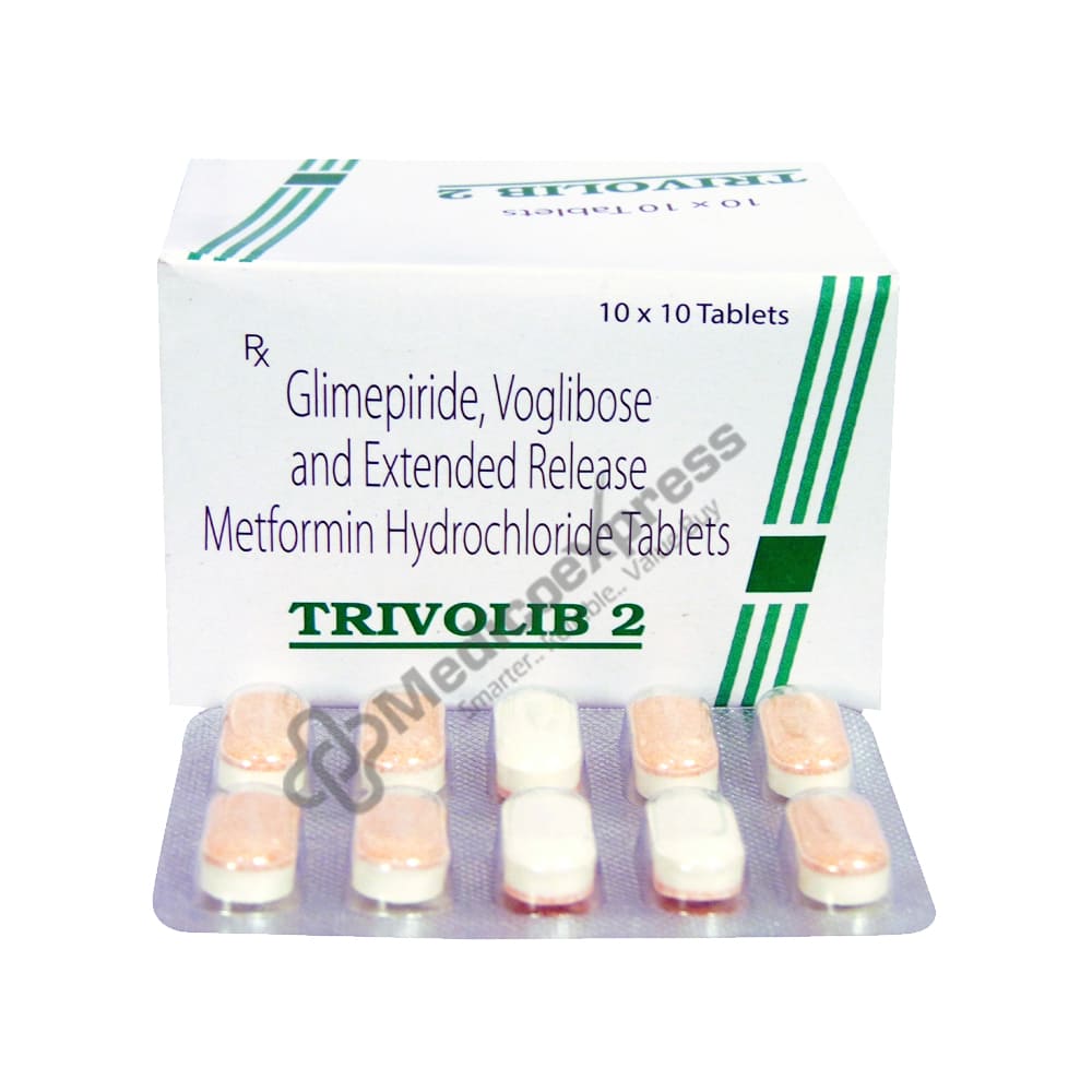 Trivolib 2 Tablet 10's