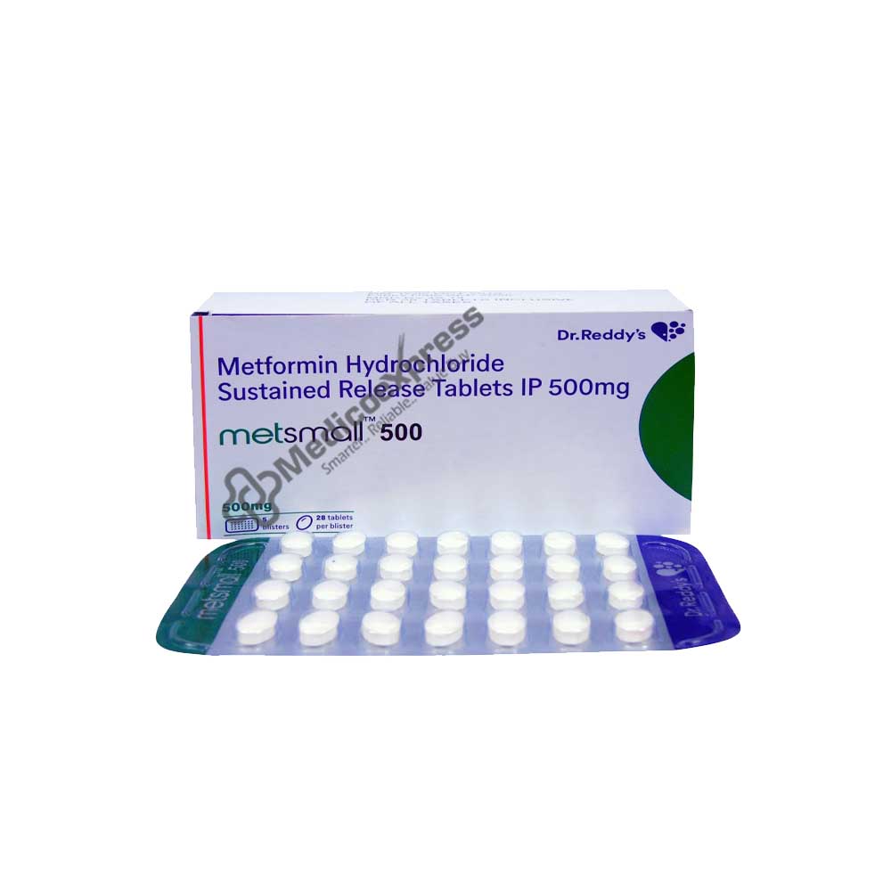 Metsmall 500mg Tablet 28's