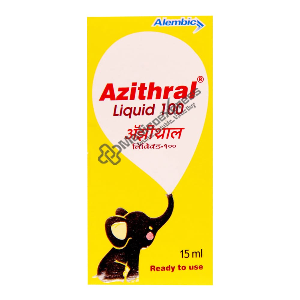 Azithral 100mg Syrup 15ml