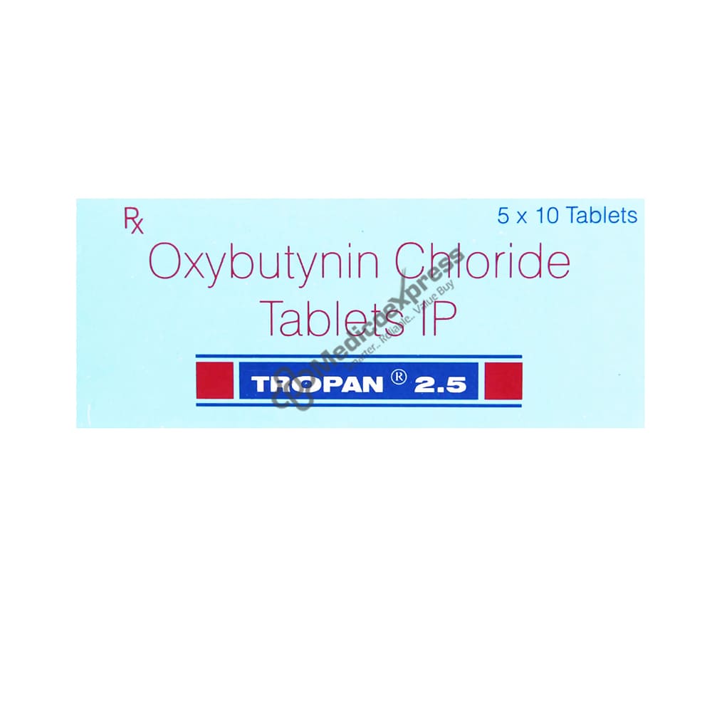 Tropan 2.5 Tablet 10's