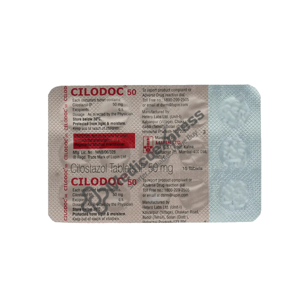 CILODOC 50MG TAB 10S