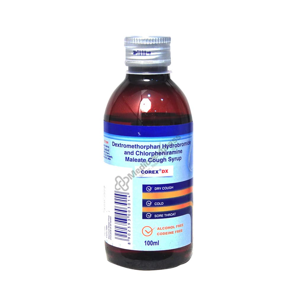 Corex Dx Syrup 100 ml