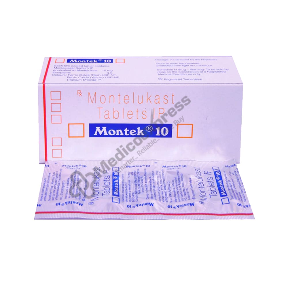 Montek 10mg Tablet 10'S