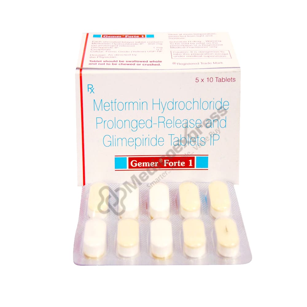 Gemer Forte 1 Tablet 10's