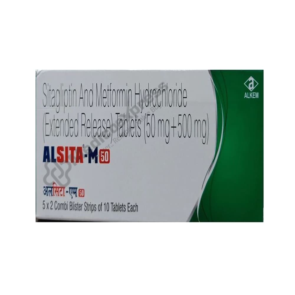 Alsita M 50 mg Tablet 10's