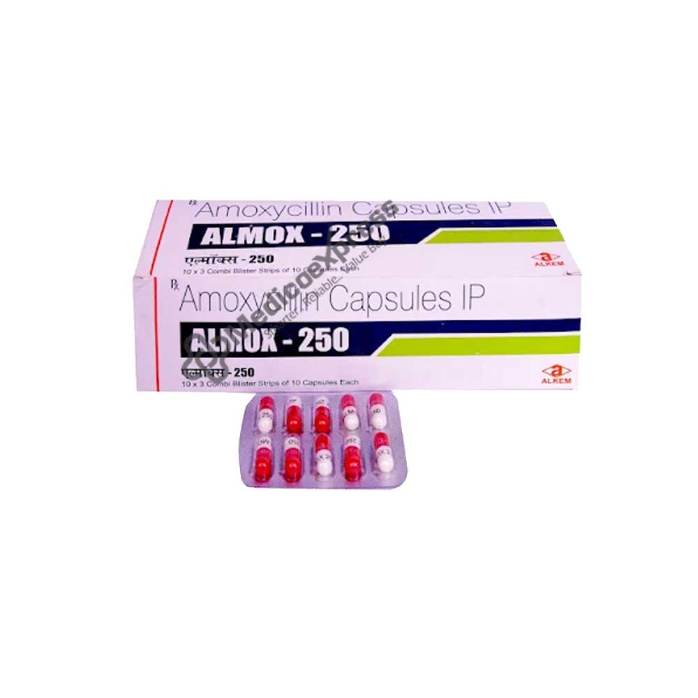 Almox 250 Capsule 10's