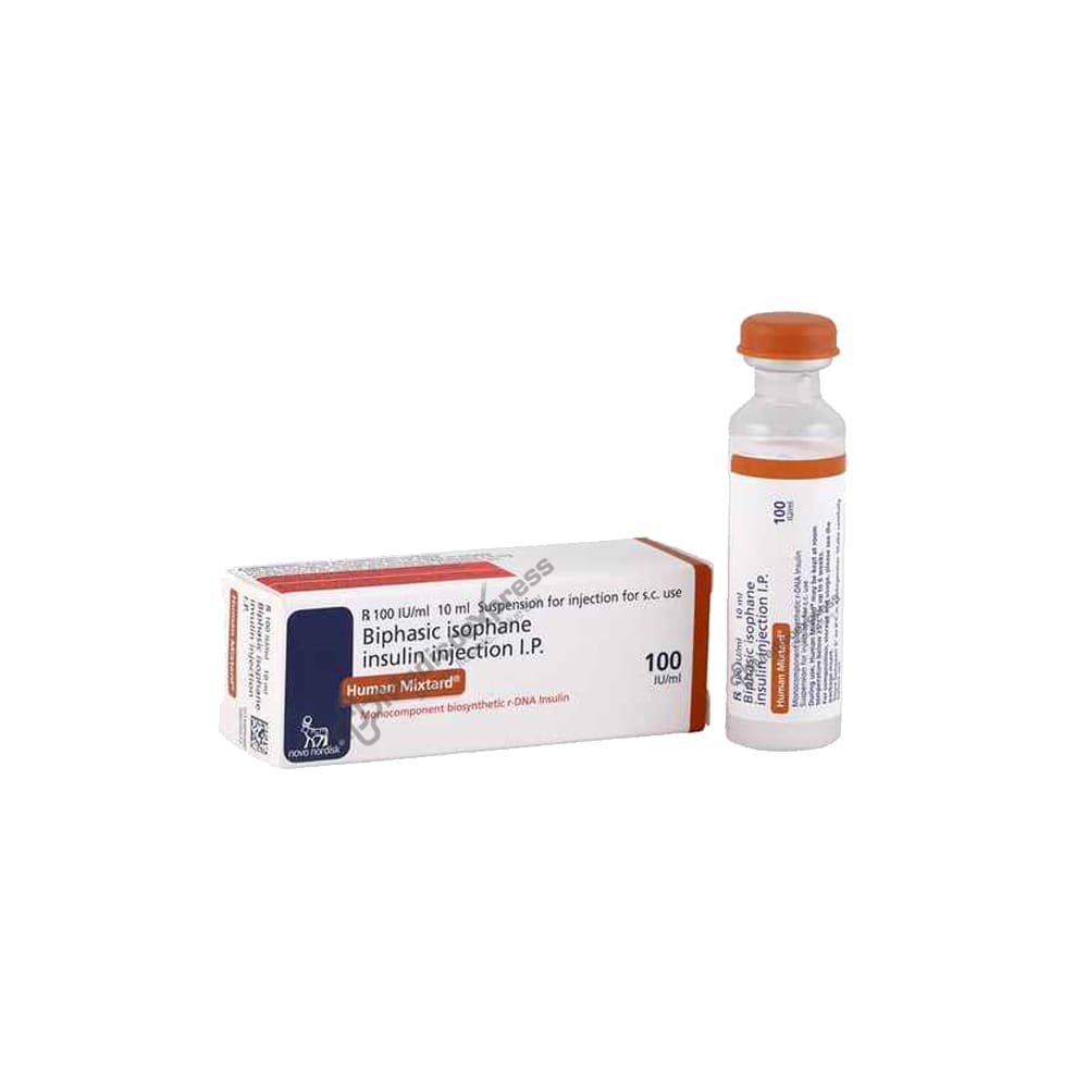 Human Mixtard 70/30 Suspension For Injection 100Iu/ml