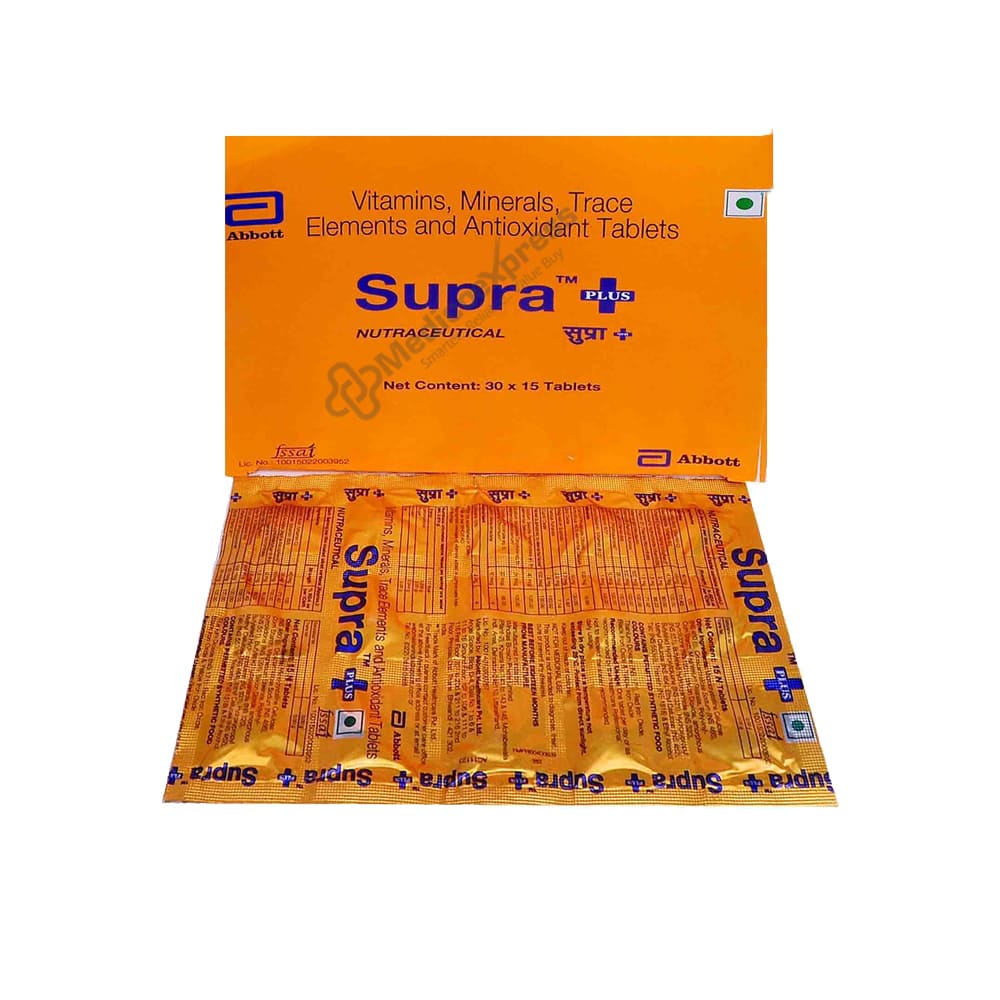 Supra Plus Tablet 15's