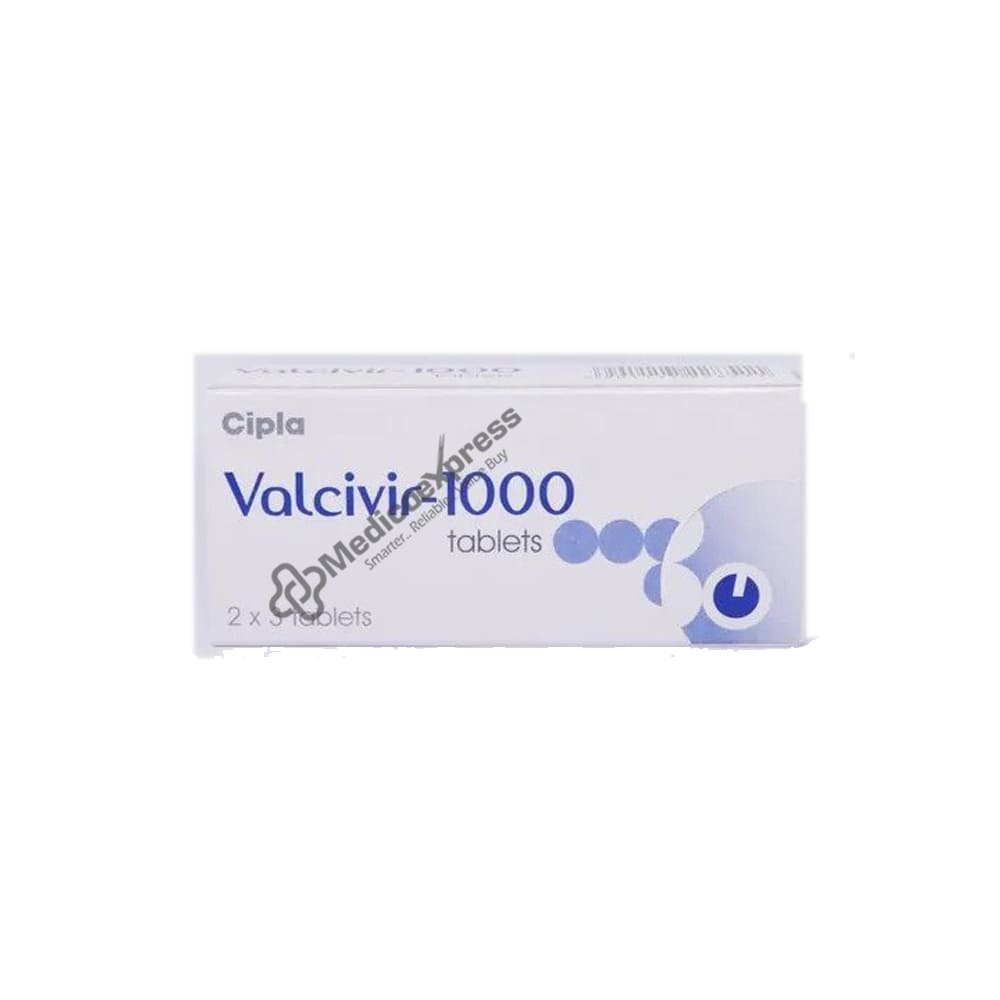 Valcivir 1gm Tablet 3's