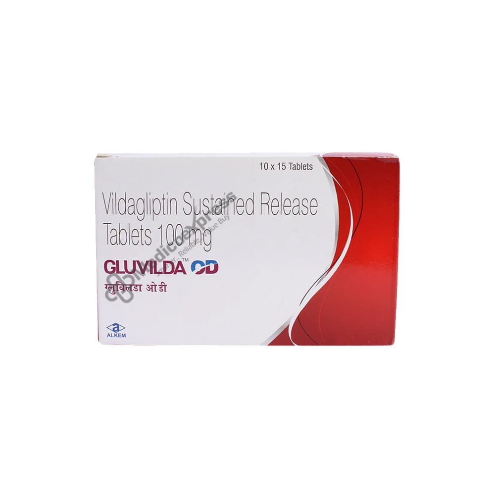 Gluvilda Od 100 Tablets 15's