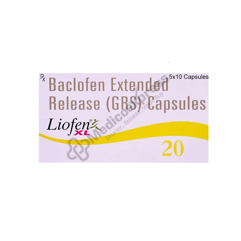 Liofen XL 20 Capsule 10's