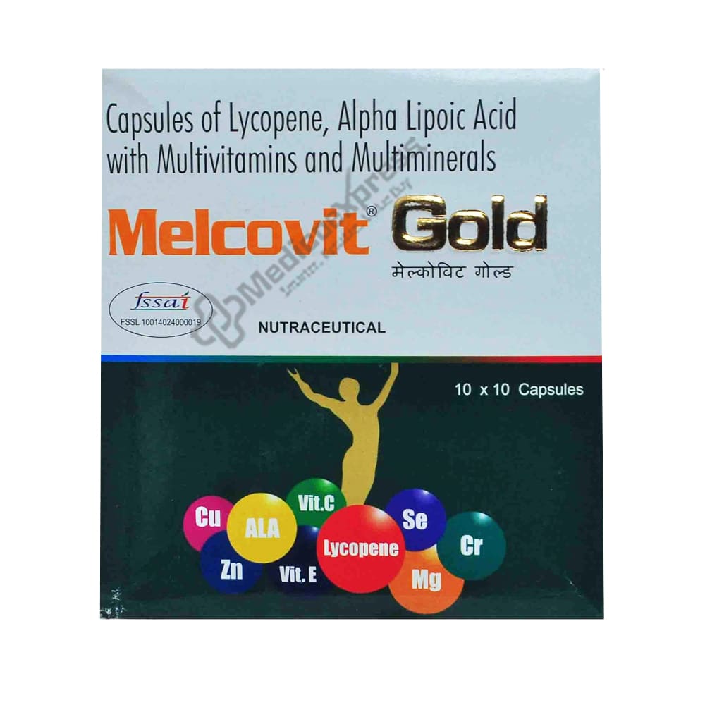 Melcovit Gold Capsule 10's