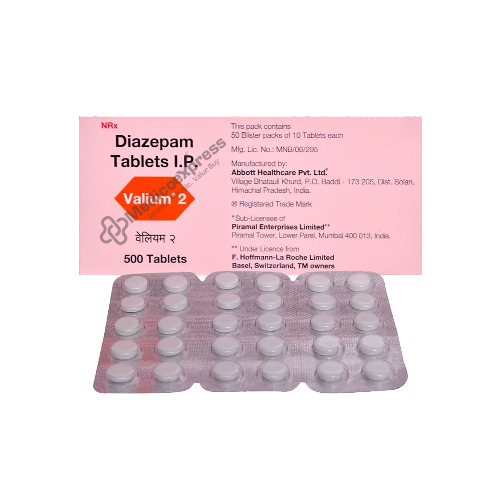 Valium 2 Tablet 10's
