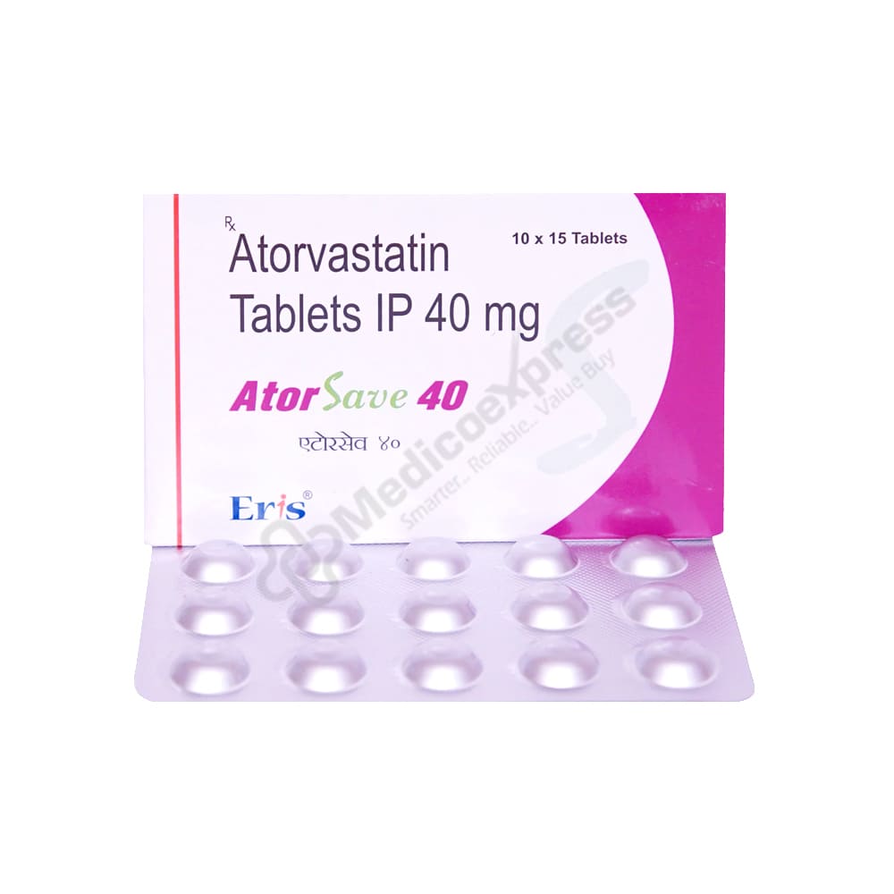 Atorsave d 40 Tablet 15's