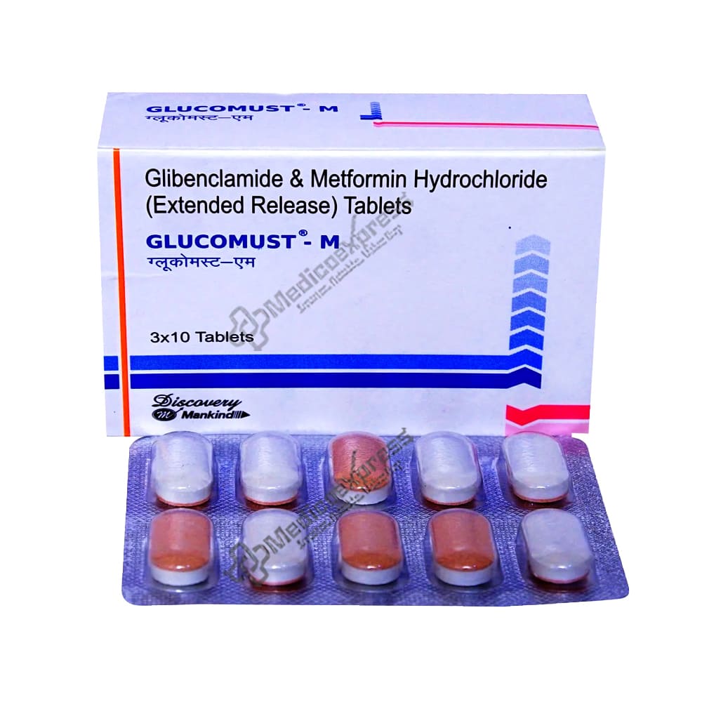 Glucomust M Tablet 10's