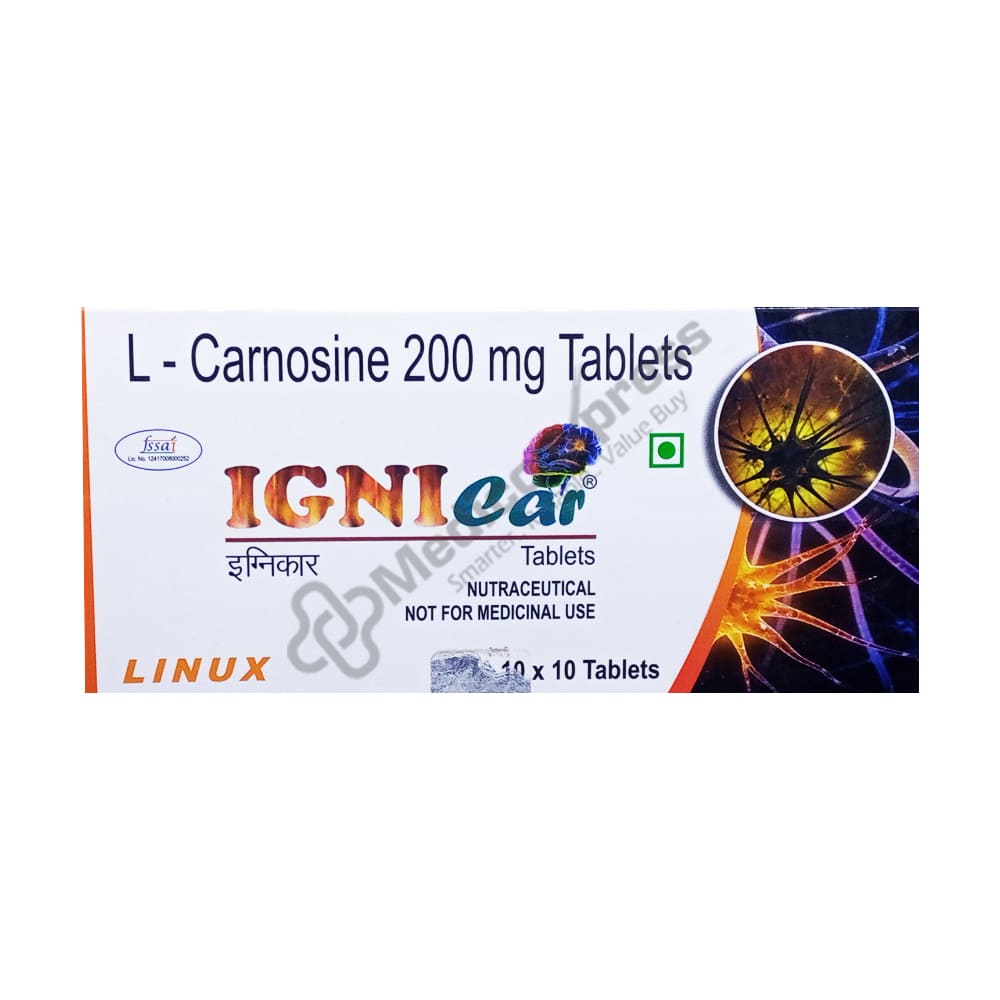 Ignicar 200mg Tablets 10's