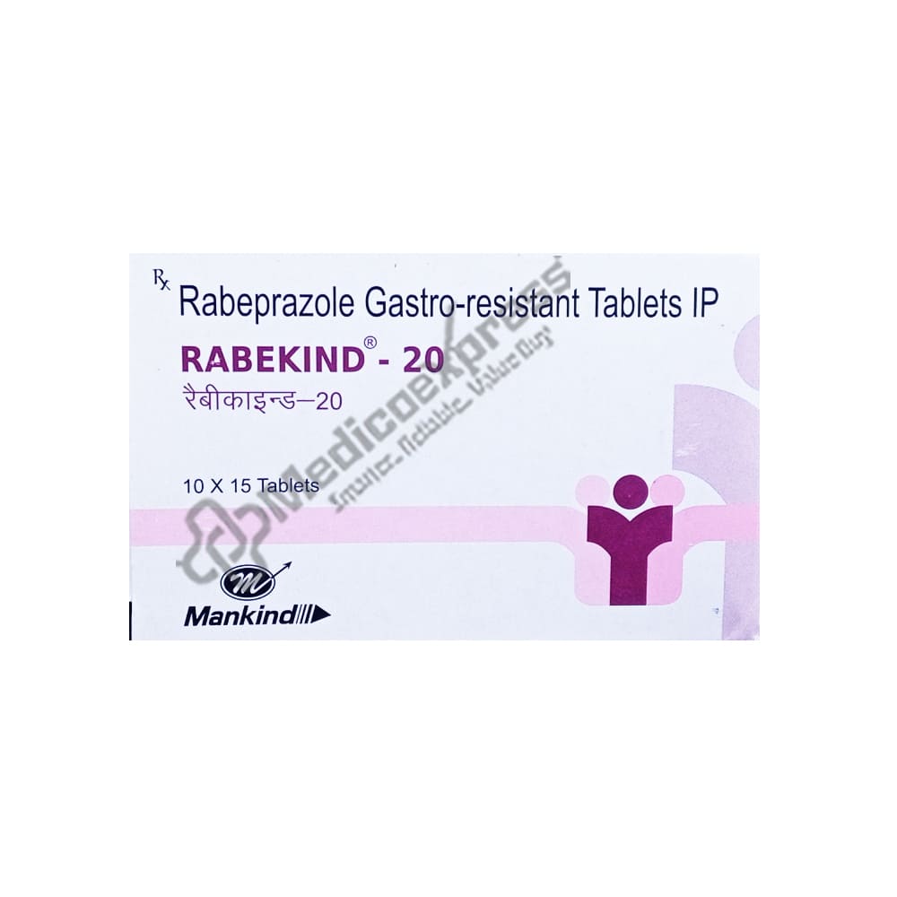 Rabekind 20mg Tablet 10's