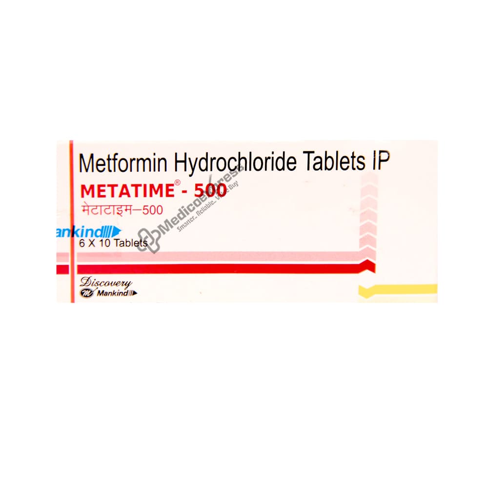 Metatime 500 Tablet 10's