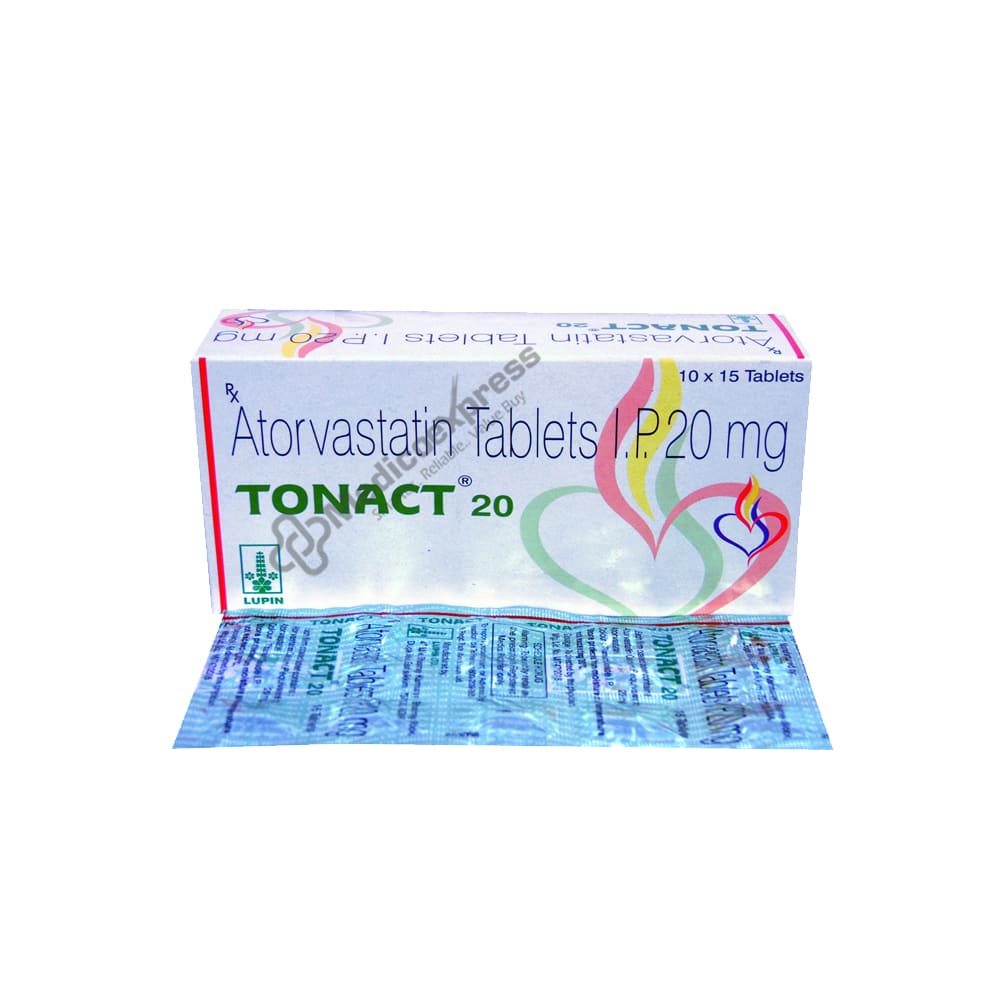 Tonact 20mg Tablet 15's