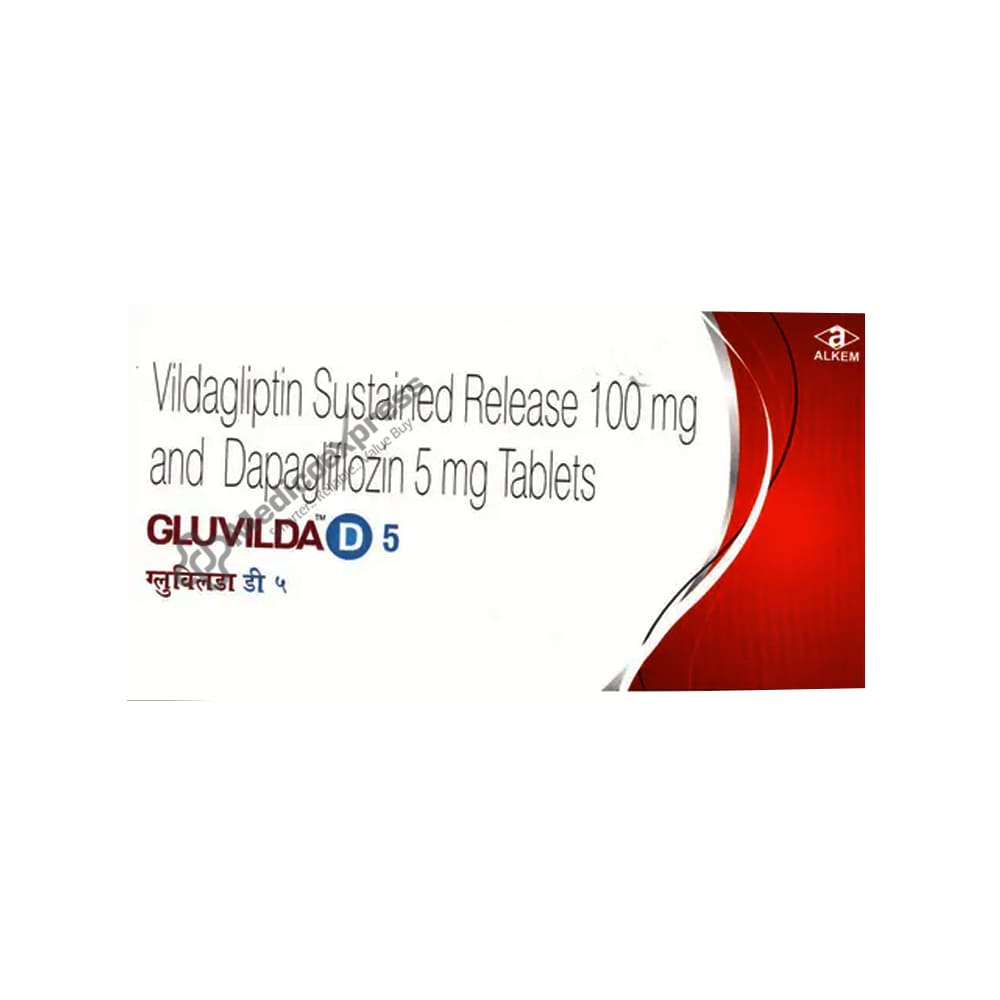 Gluvilda D 5 mg Tablet 10's