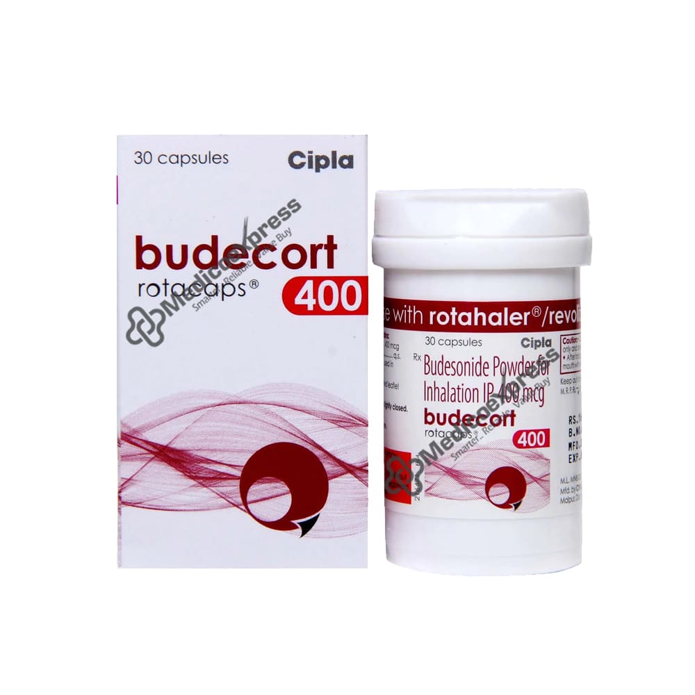 Budecort 400mcg Rotacaps 30's