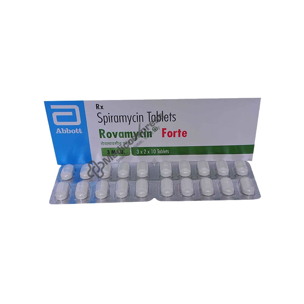 Rovamycin Forte Tablet 10's