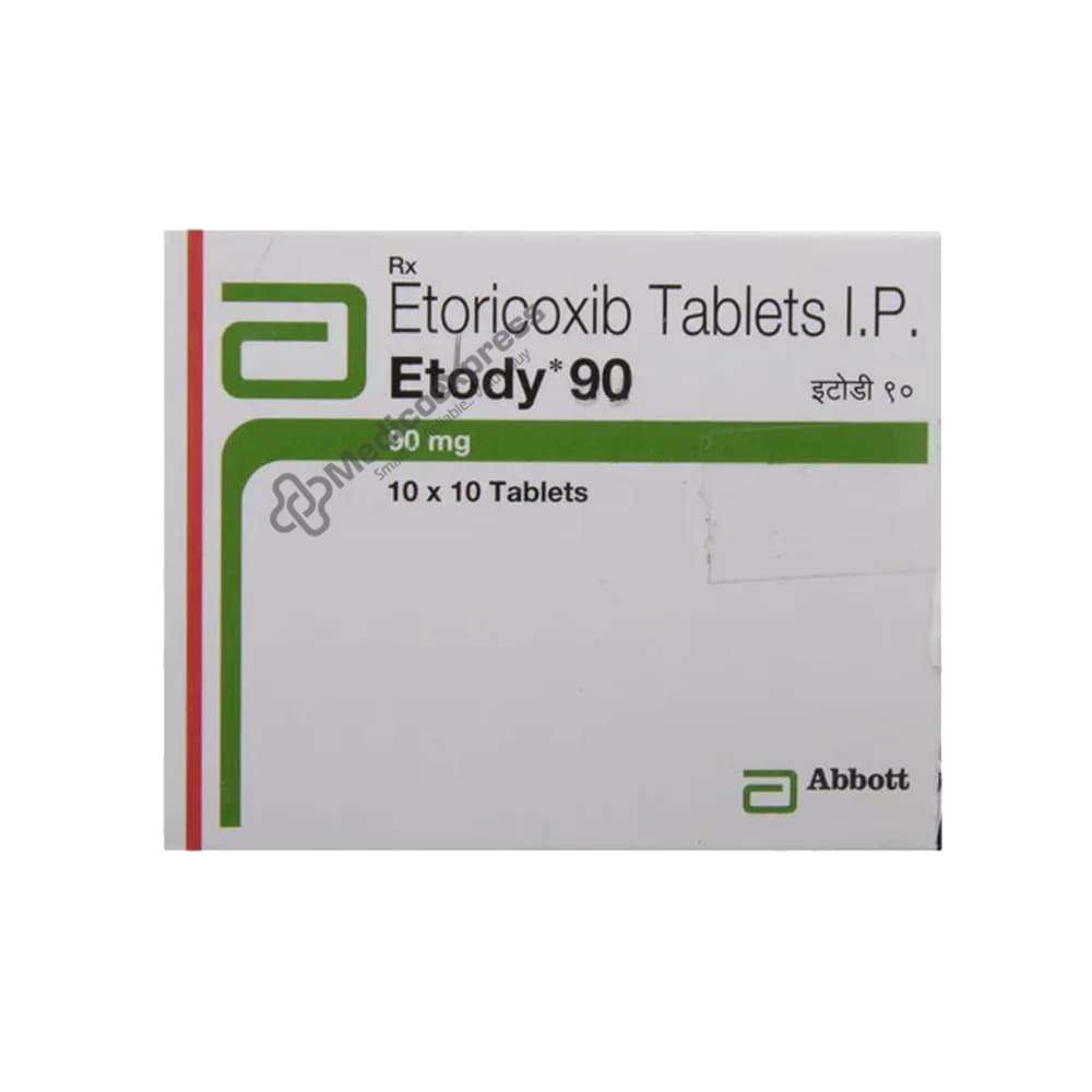 Etody 90 Tablet 10's