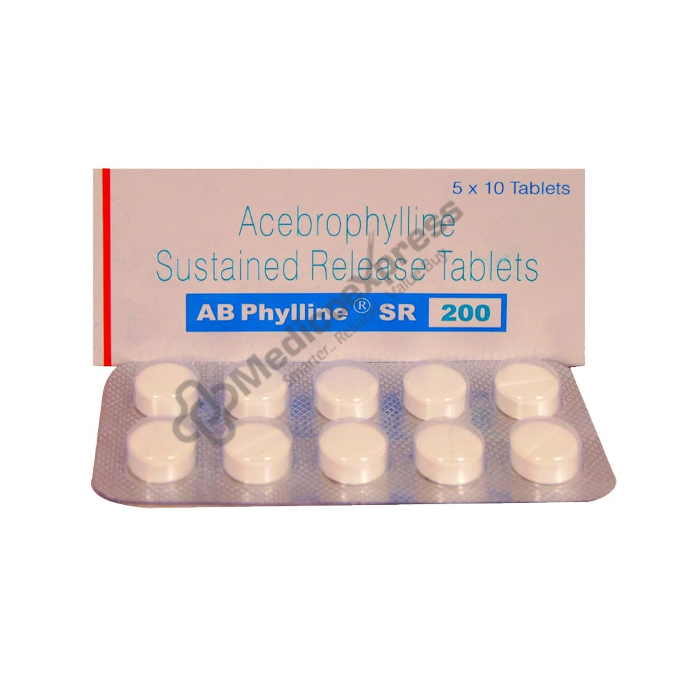 AB Phylline SR 200 Tablet 10's