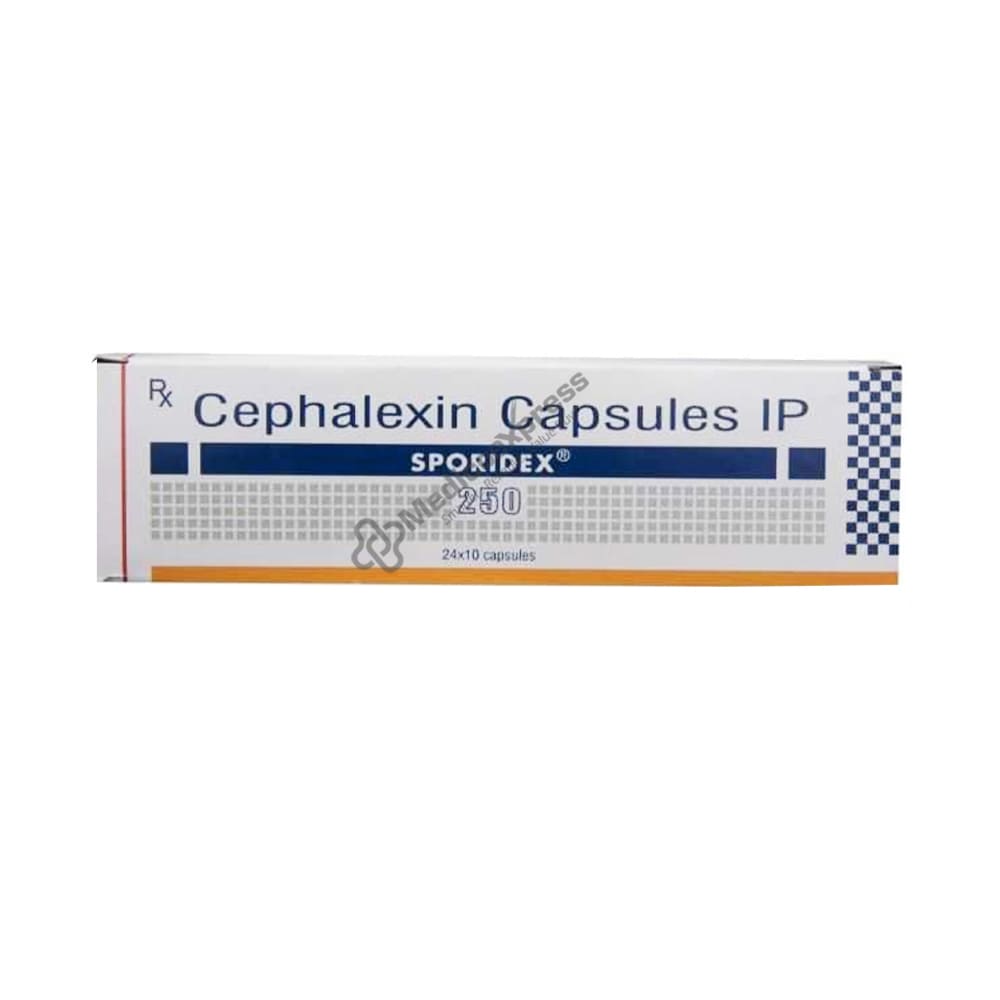 Sporidex 250 Capsule 10's