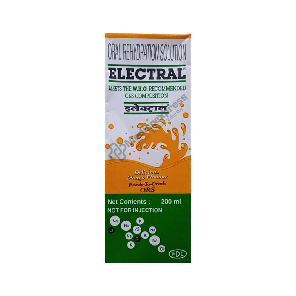 Electral Orange Liquid 200ml