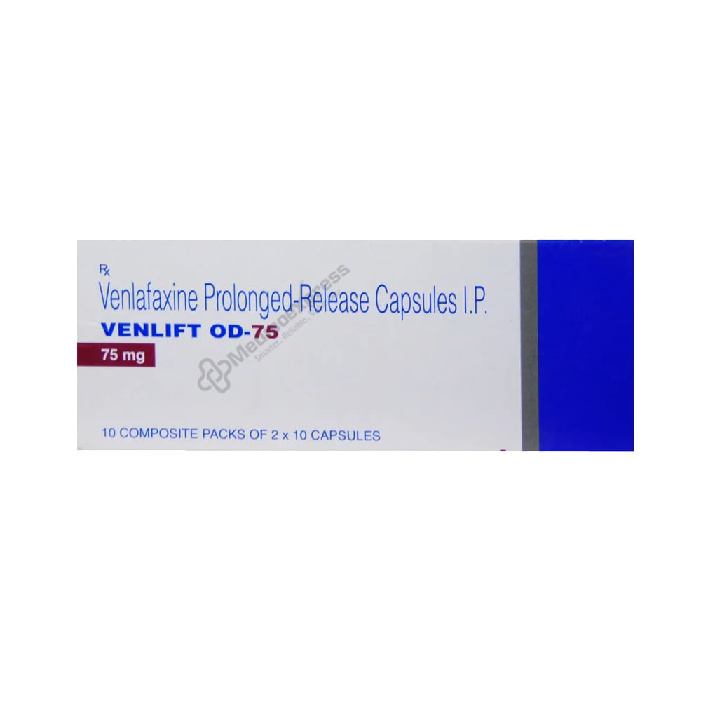 Venlift Od 75Mg Tablet