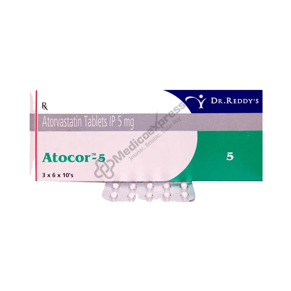 Atocor 5 mg Tablet 10's