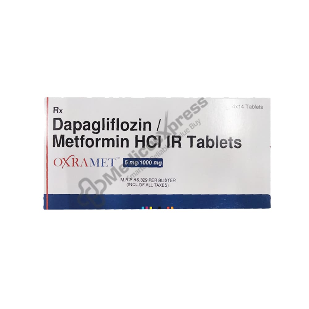 Oxramet 5mg/1000mg Tablet IR
