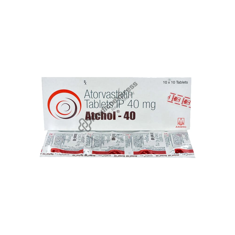 Atchol 40 Tablet 10's