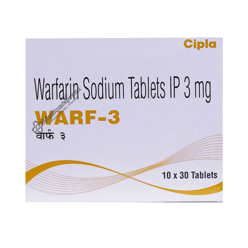Warf 3mg Tablet 15’S