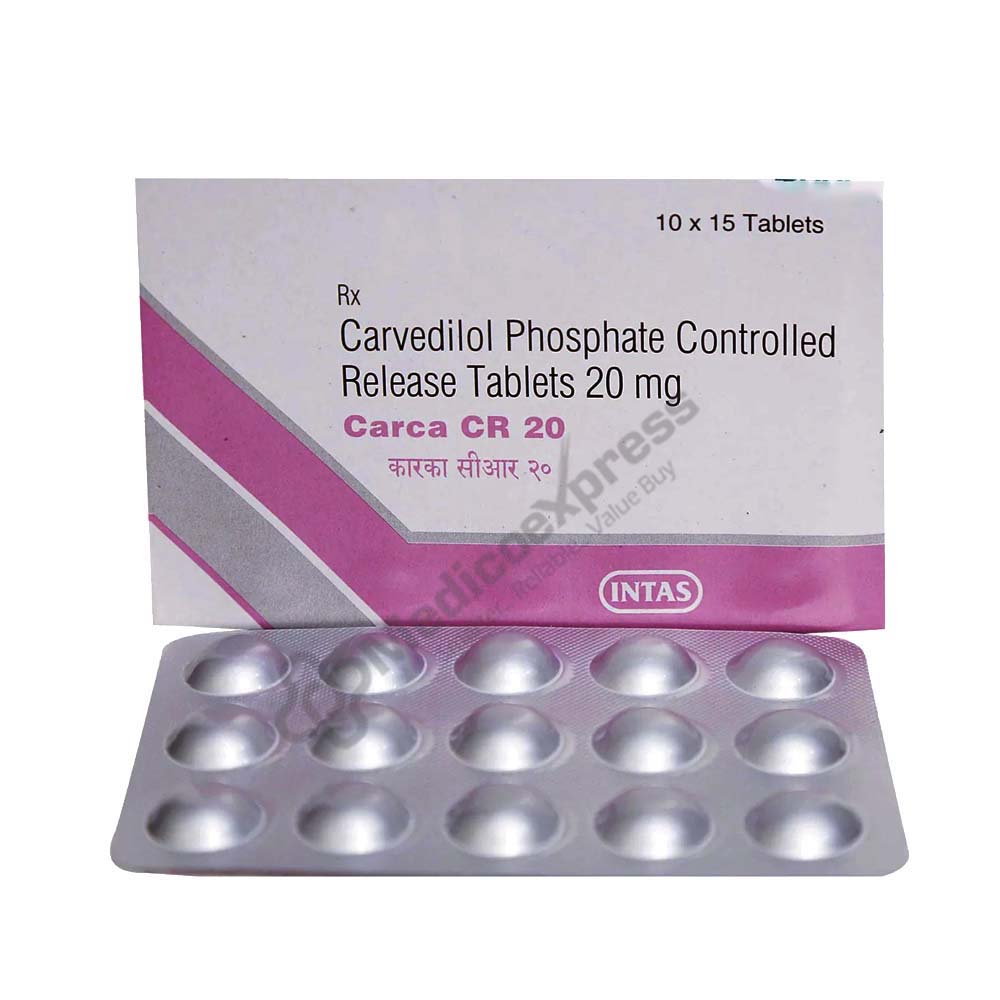 Carca Cr 20mg Tablet 15s