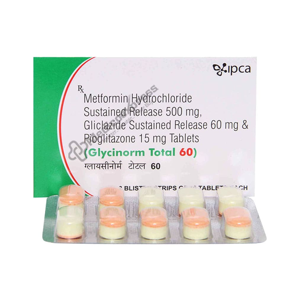 Glycinorm Total 60 Tablet 10's