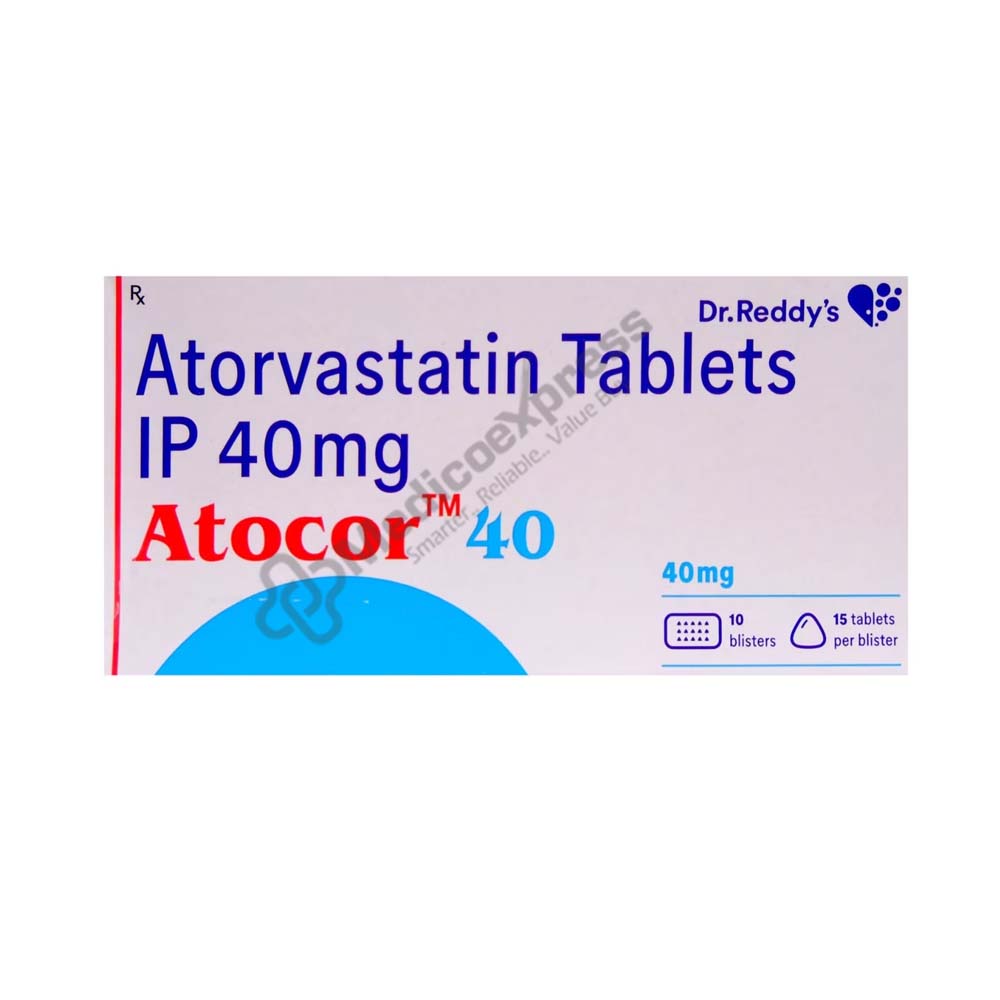 Atocor 40mg Tablet 15's