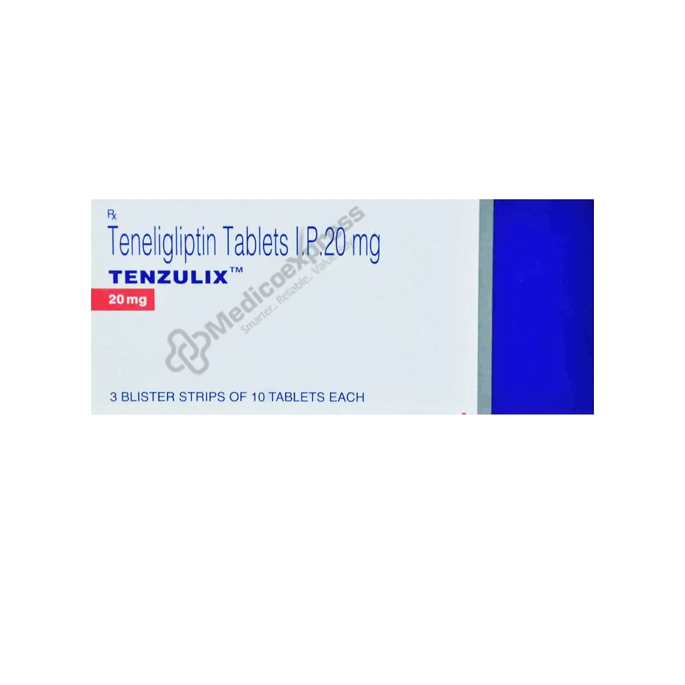 Tenzulix 20mg tablet 10's
