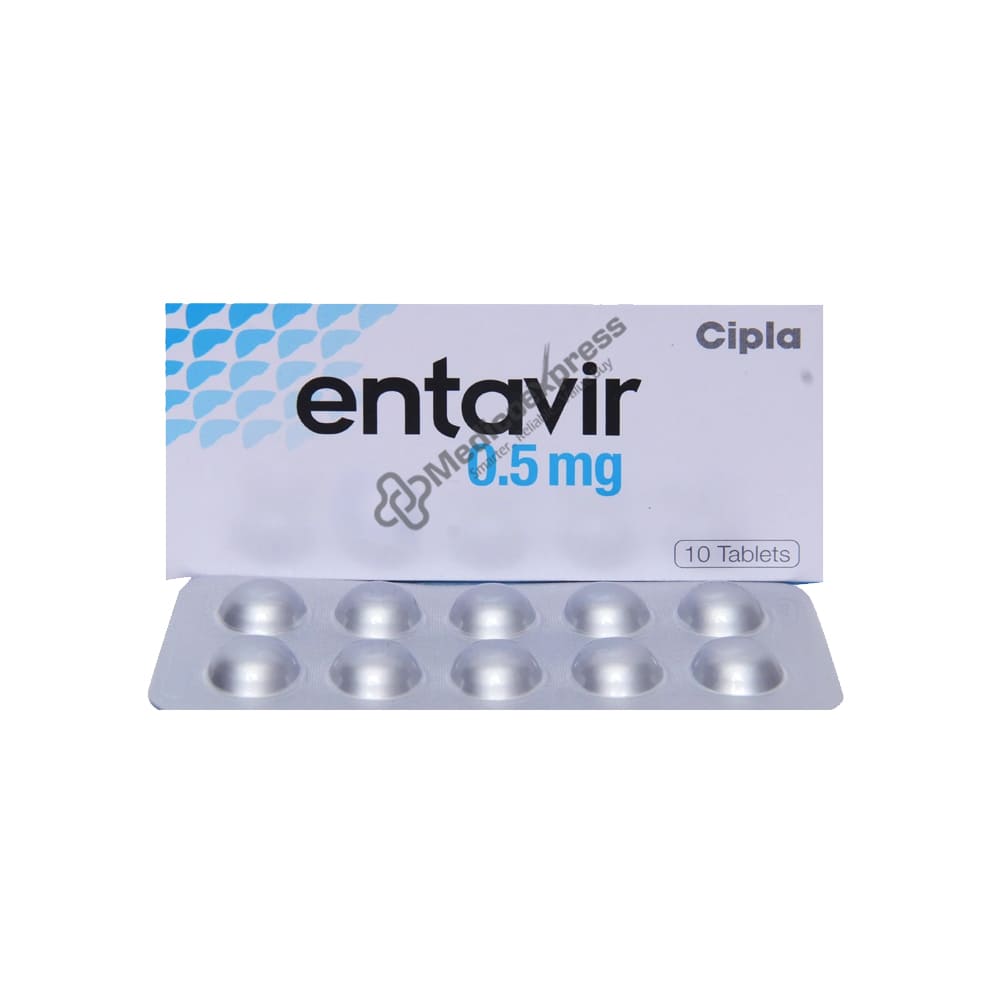 Entavir 0.5mg Tablet 10's