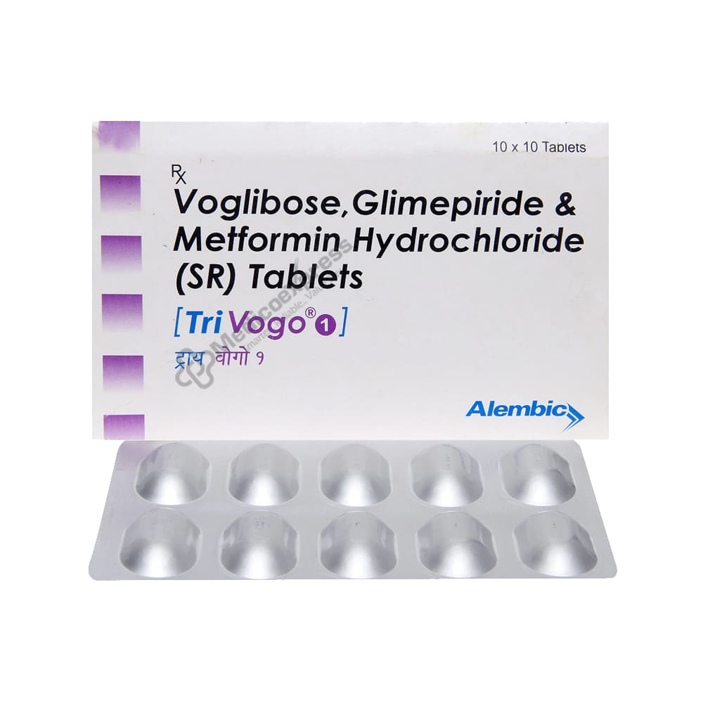 Tri Vogo 1 Tablet 10's