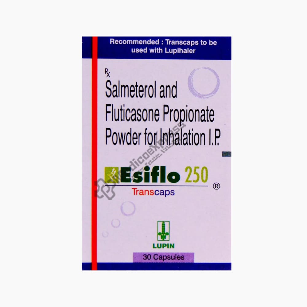 Esiflo 250 Transcaps 30's