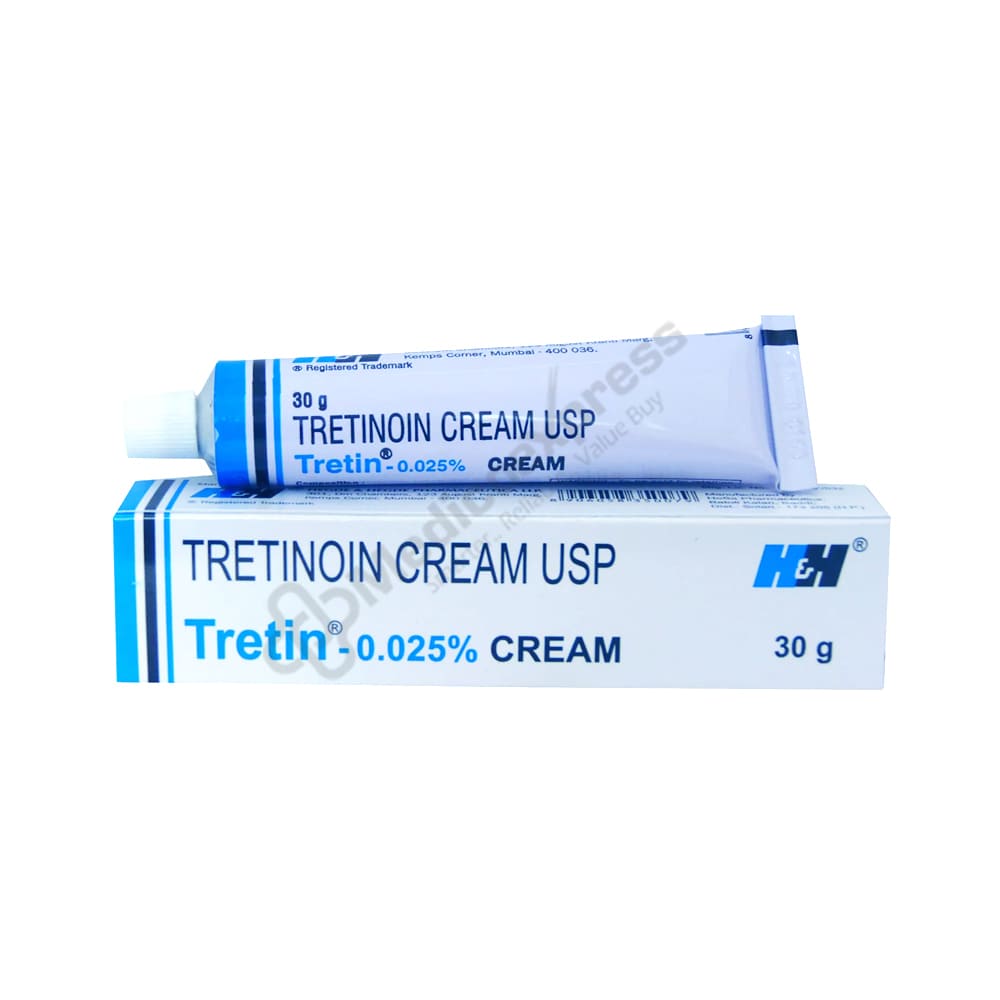 Tretin 0.025% Cream 30gm
