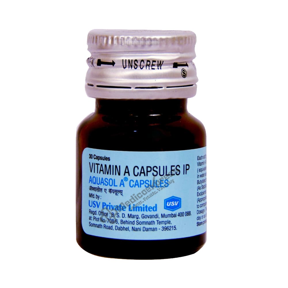 Aquasol A Capsule 30's