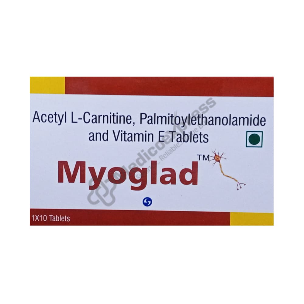 Myoglad Tablets 10's