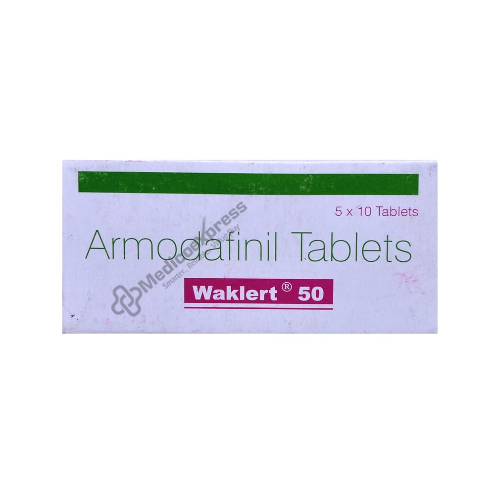 Waklert 50mg Tablet 10'S