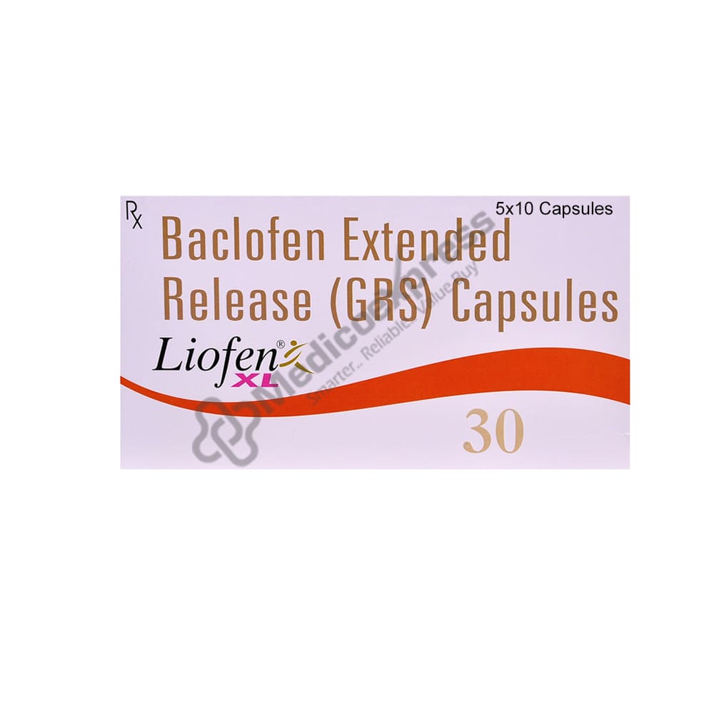 Liofen XL 30mg Capsule 10'S